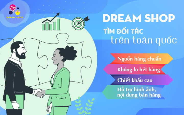 Drean Shop tìm đối tác toàn quốc