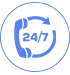 Hỗ trợ tận tình 24/7